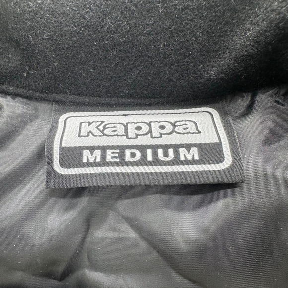 Kappa Italia Team Insulated Jacket Black Womens Size Medium Full‎ Zip Softshell - Picture 5 of 10